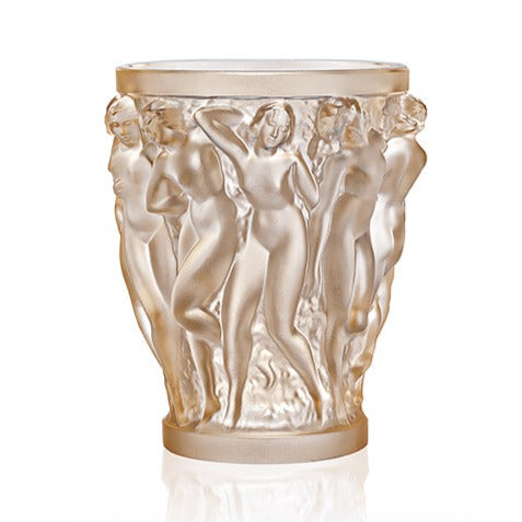 BACCHANTES VASE SS GOLD LUSTER