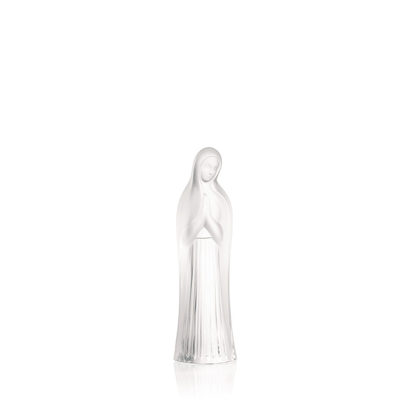 VIRGIN WITH HANDS TOGETHER - CLEAR CRYSTAL