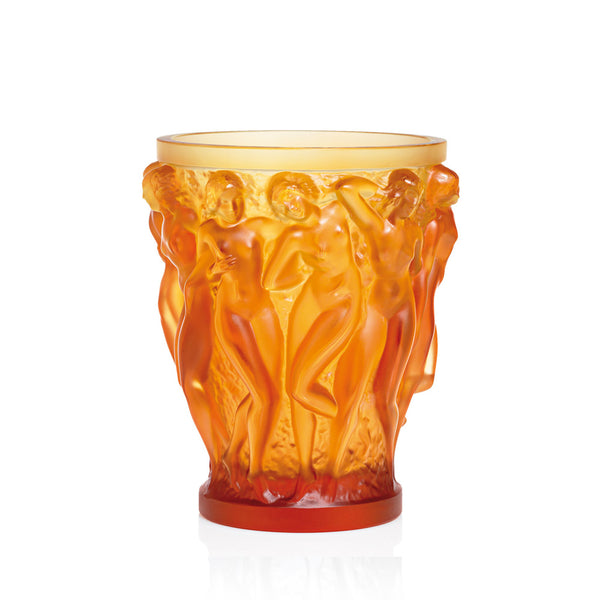 Bacchantes Vase Amber MS