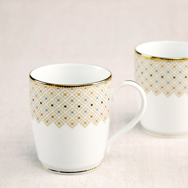 Noritake  Petite Fleur Coffee mug set (6 pcs)