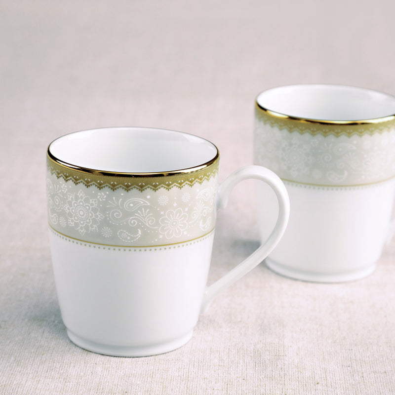 Noritake Golden Chintz Coffee mug set (6 pcs)