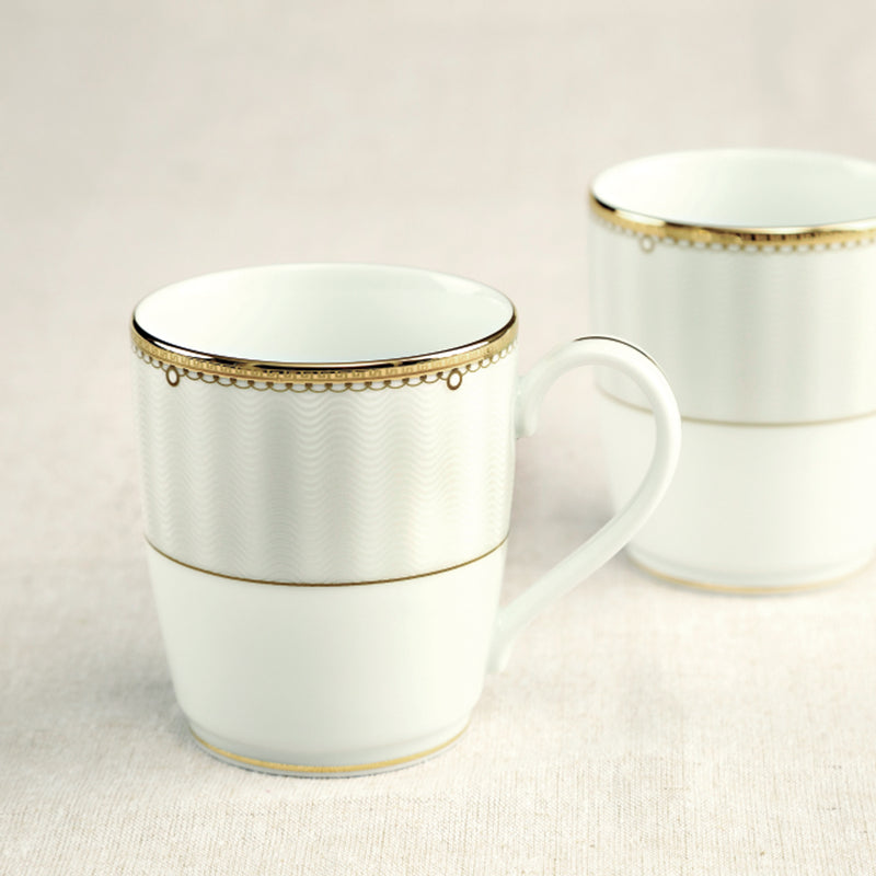 Monarch gold Coffee mug set (6 pcs)