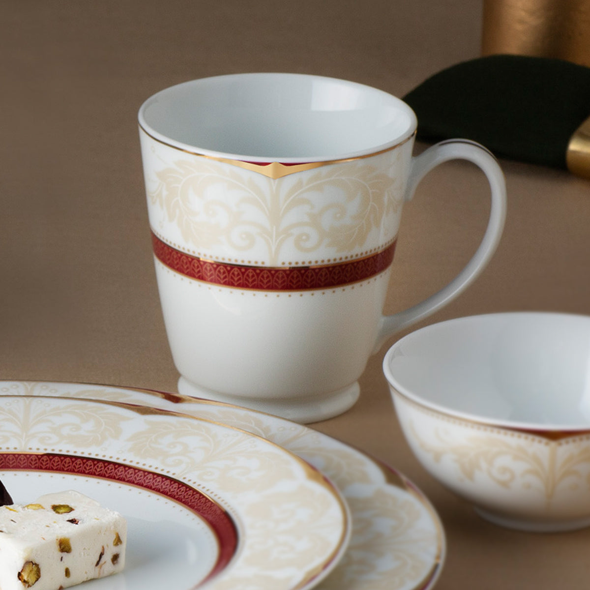 Noritake Queen's Fountain Milk mug set (2 pcs)