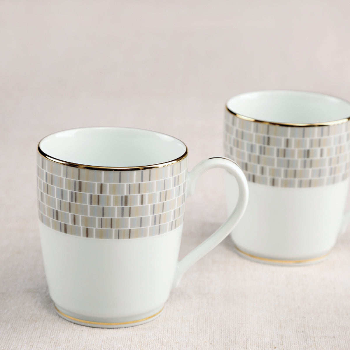 Noritake Ville De Lumiere Coffee mug set (6 pcs)