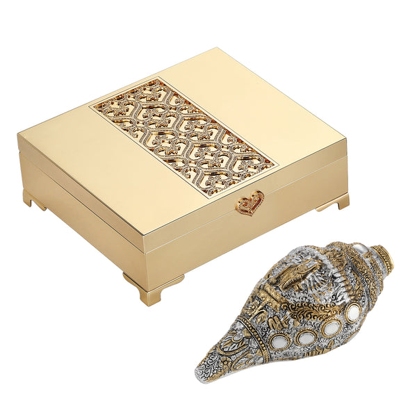 Royal box with shankh