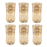 Water glasses Amber Set of 6