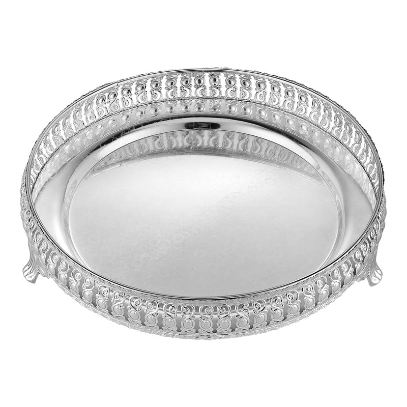 Round Platter Silver