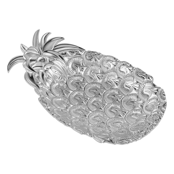 Pineapple Platter Silver