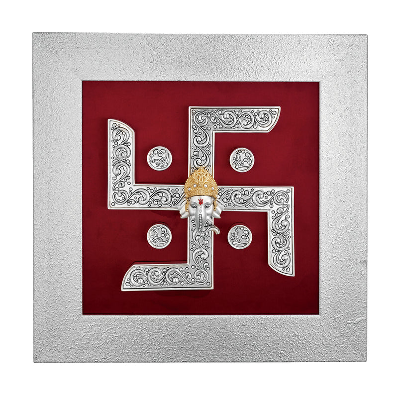 Swastik Frame (h-55 cm) Red
