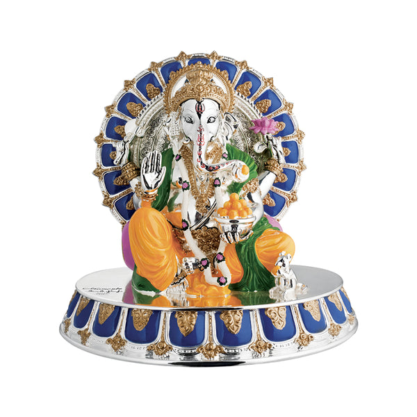 Lord Ganesha h-18 cm- Colored
