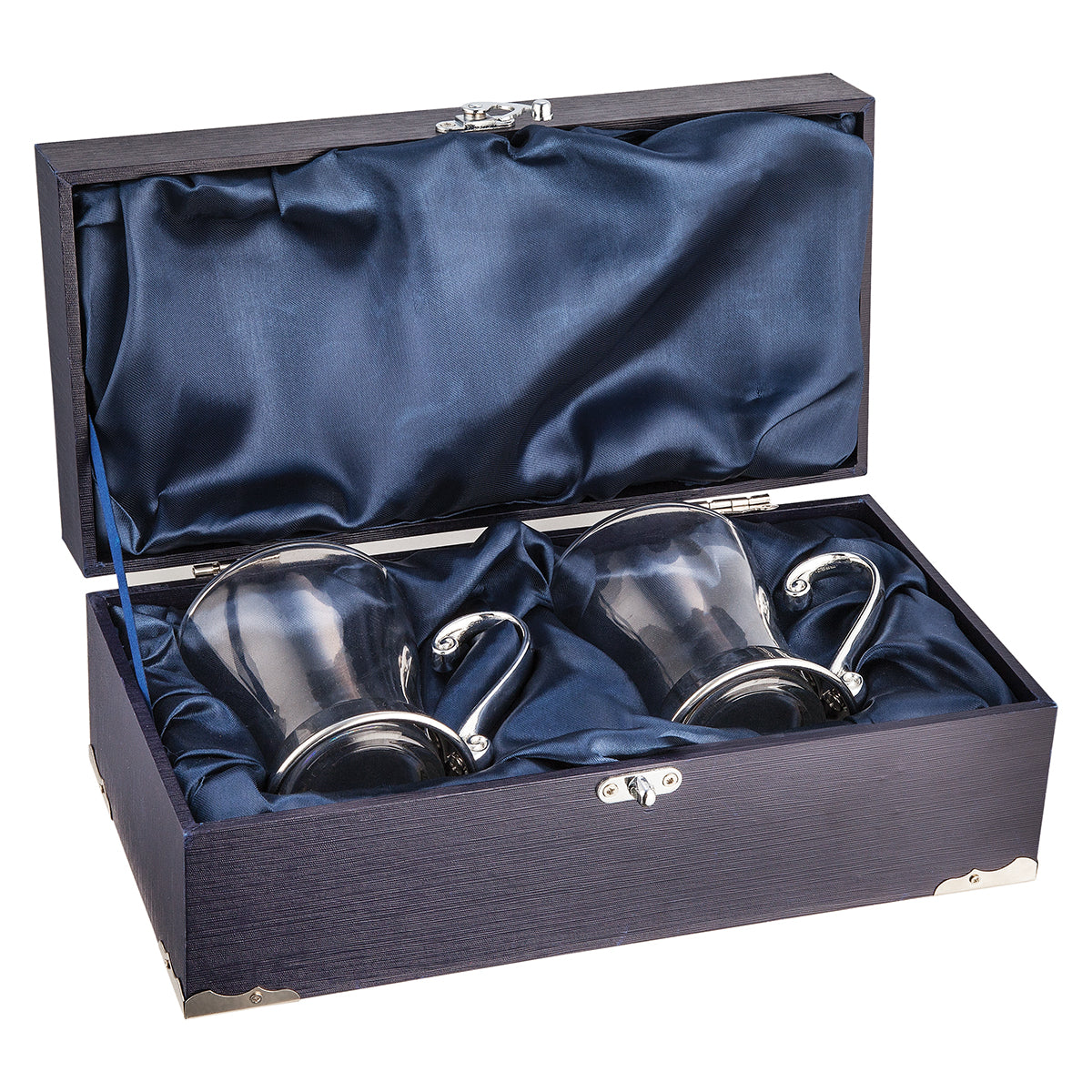 Vintage Mugs (Set of 2) Silver