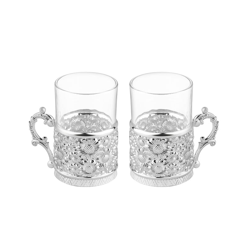 Silver mugs- Set of 2 Silver