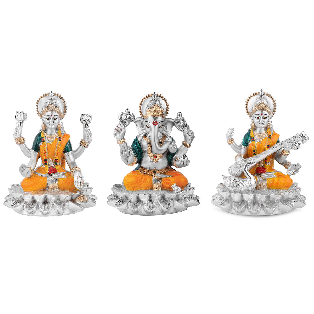 Lakshmi Ganesh Ji & Saraswati Ji