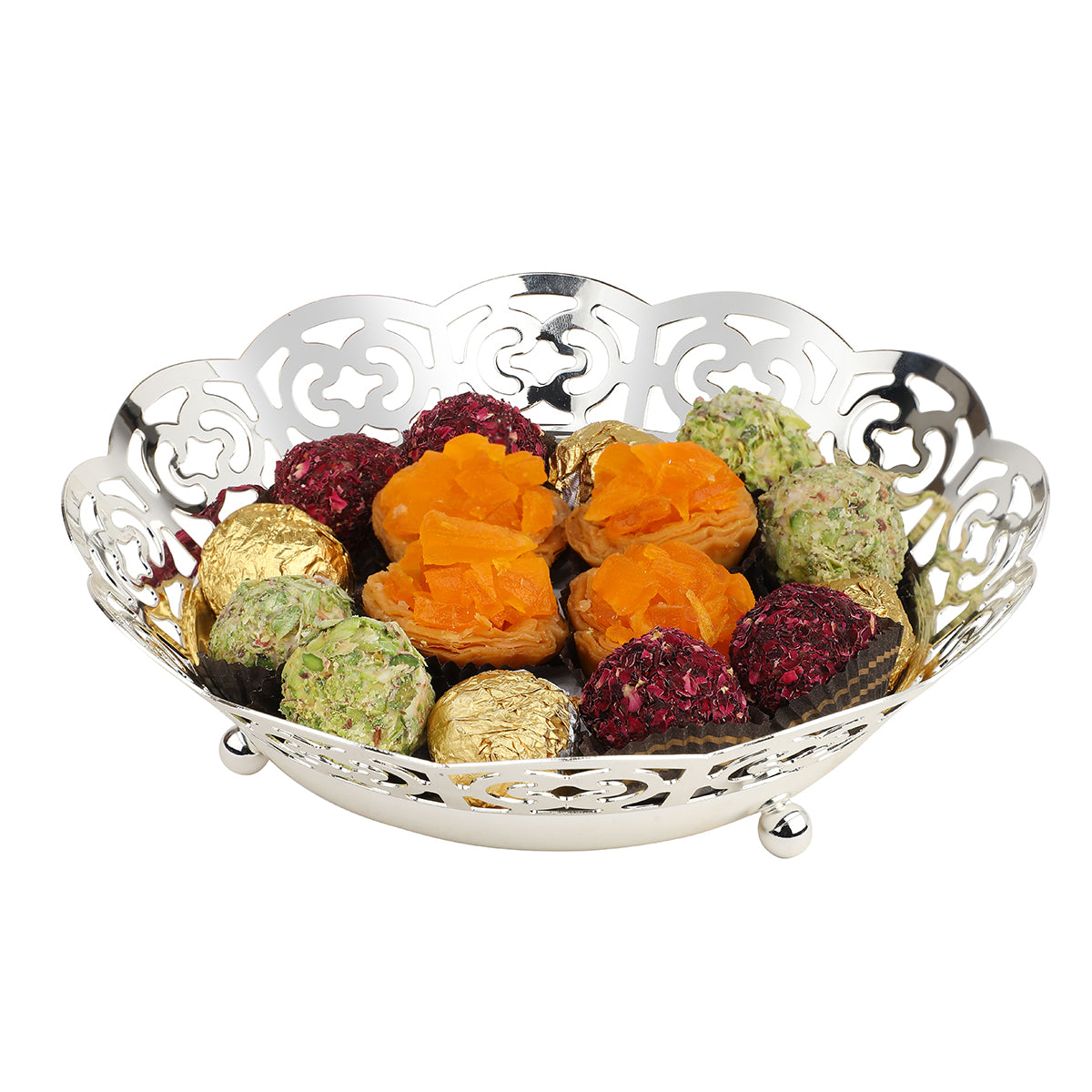 Designer Round Bowl Silver