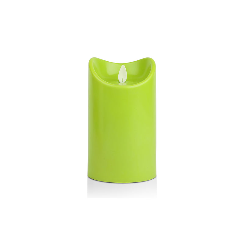 Flickering Candle small- Green