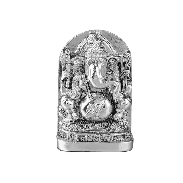 Ganesha (h-8 cm) D-1- Silver