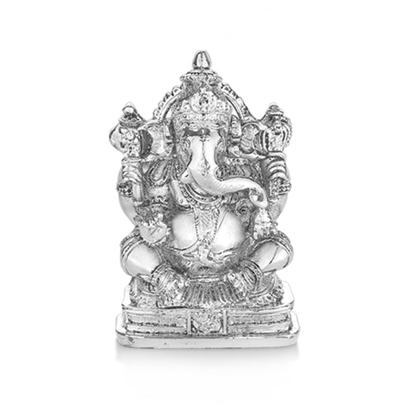 Ganesha (h-8 cm) D-5- Silver
