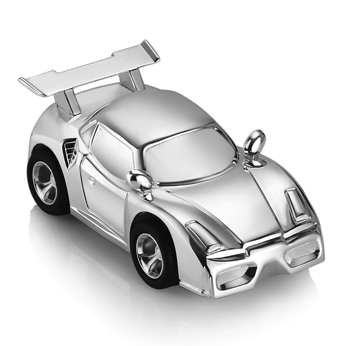 Racing Car Money Bank- Silver