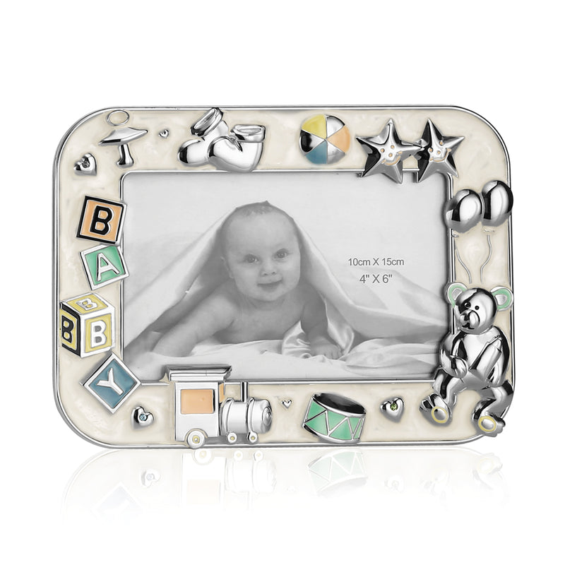 Baby Photoframe White