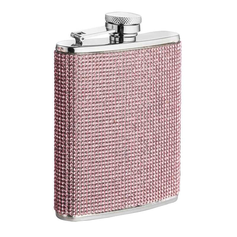 Pink Crystal Flask small