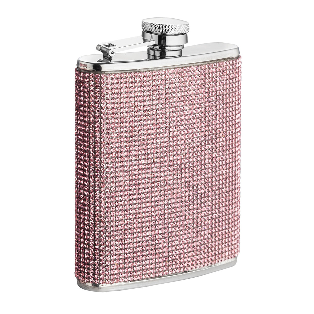 Pink Crystal Flask Medium