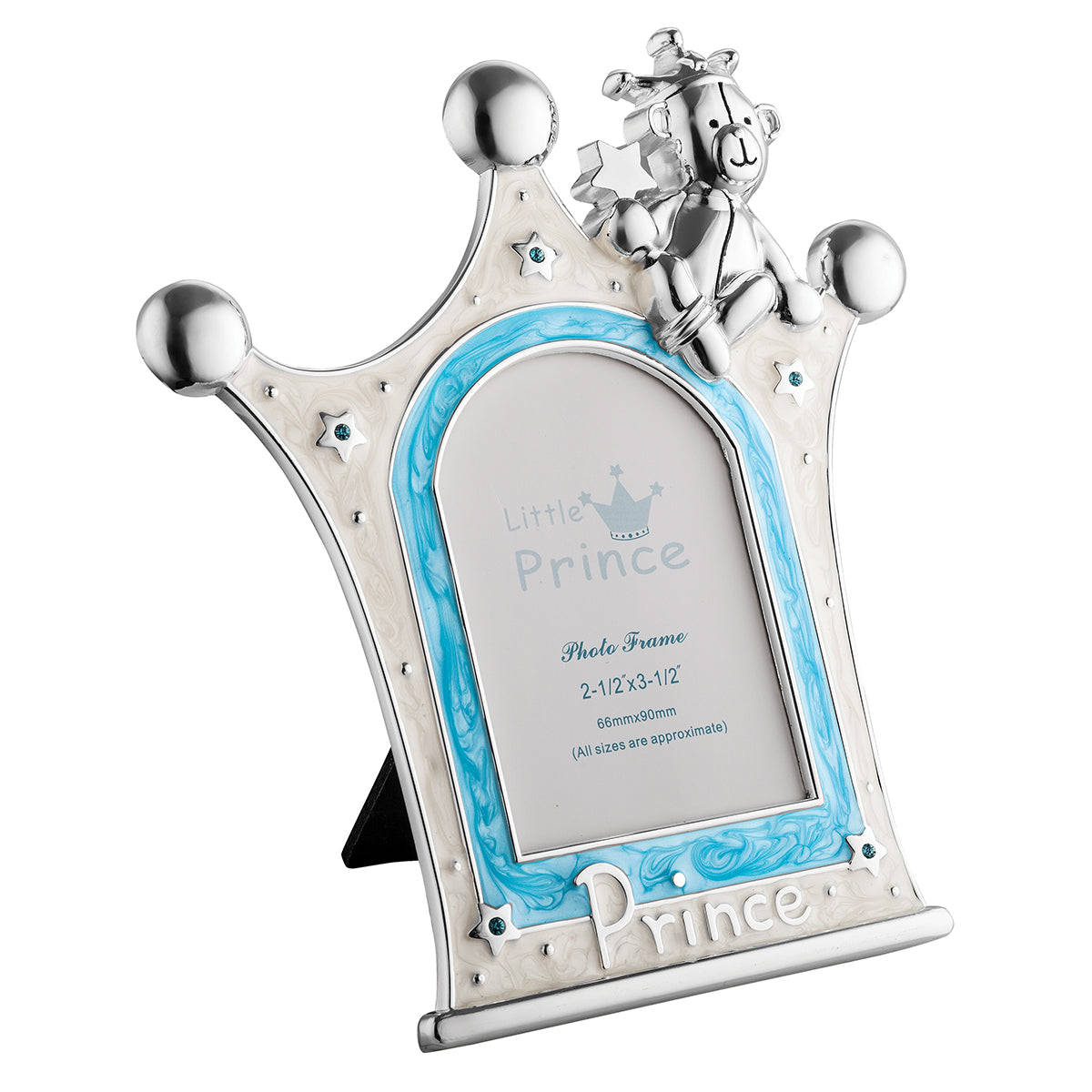 Baby Bear Crown Frame Blue