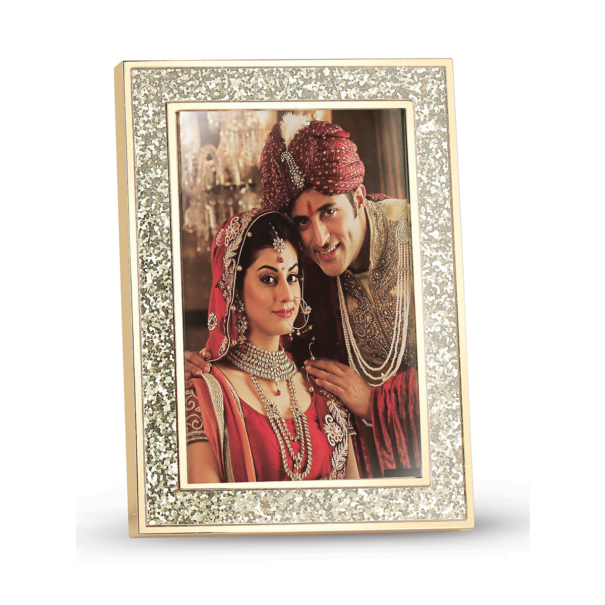 Sparkling  Photoframe small(4*6)- Gold