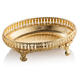 Oval Shape Platter (Golden)