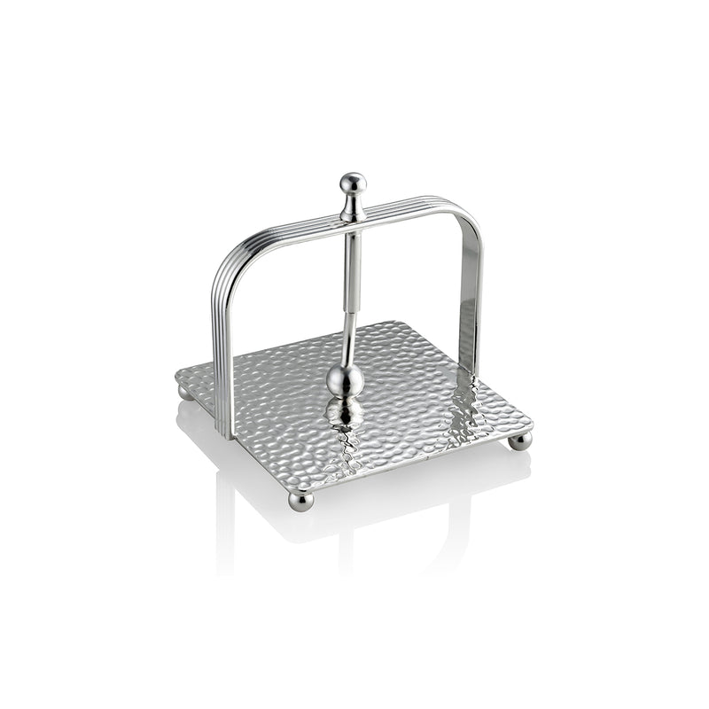 Square Napkin Holder- Silver