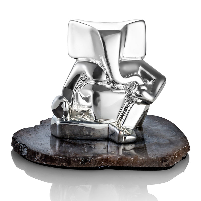 Sitting Ganesha - Silver