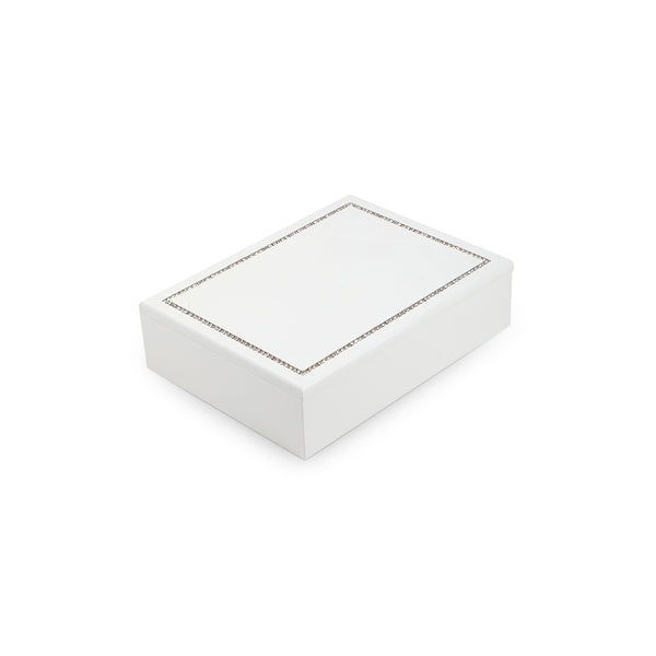 Jewel Box Crystal Line- White