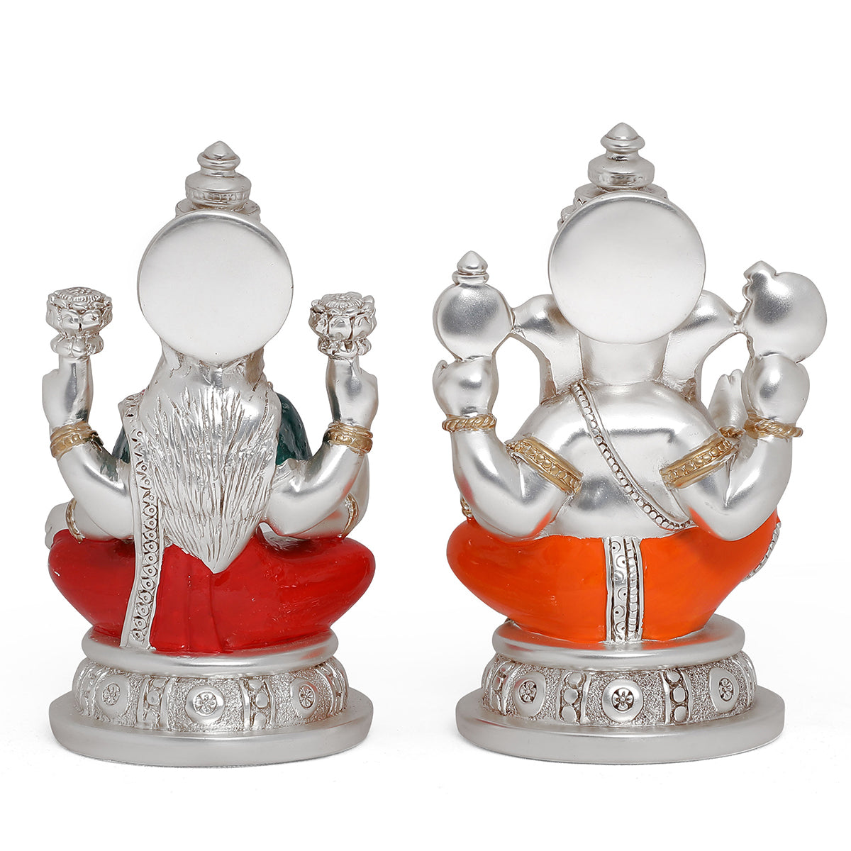 Colored Laxmi Ganesha