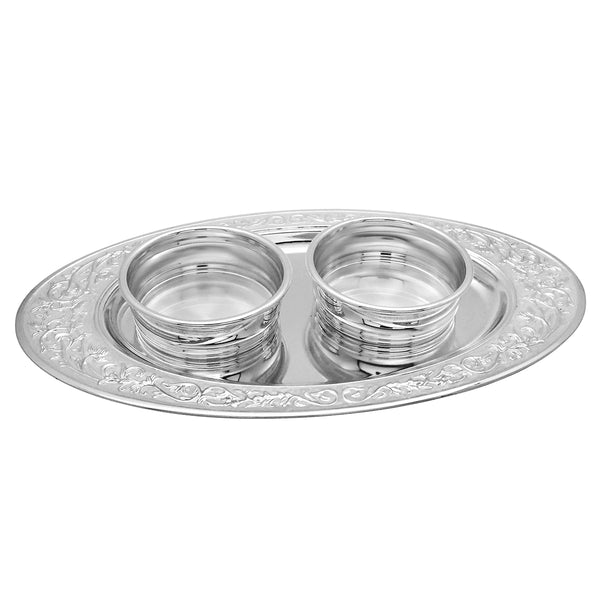 Oval Mop tray new with 2 Bowl