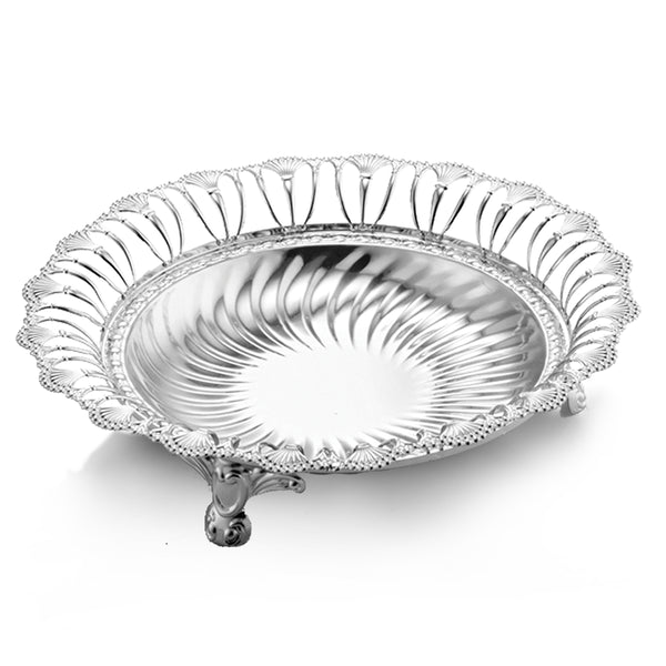 Silver Round Tray (8")