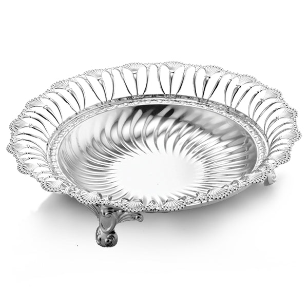 Silver Round Tray (12")
