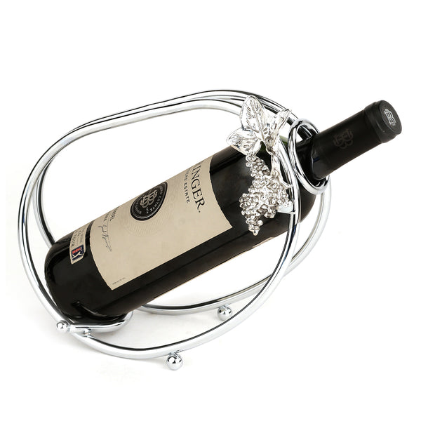 Grape Wine Holder- Silver