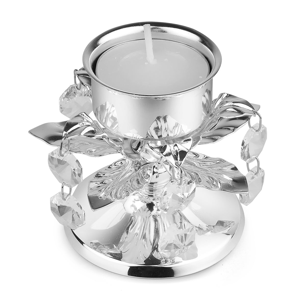 Tea Light With Crystals