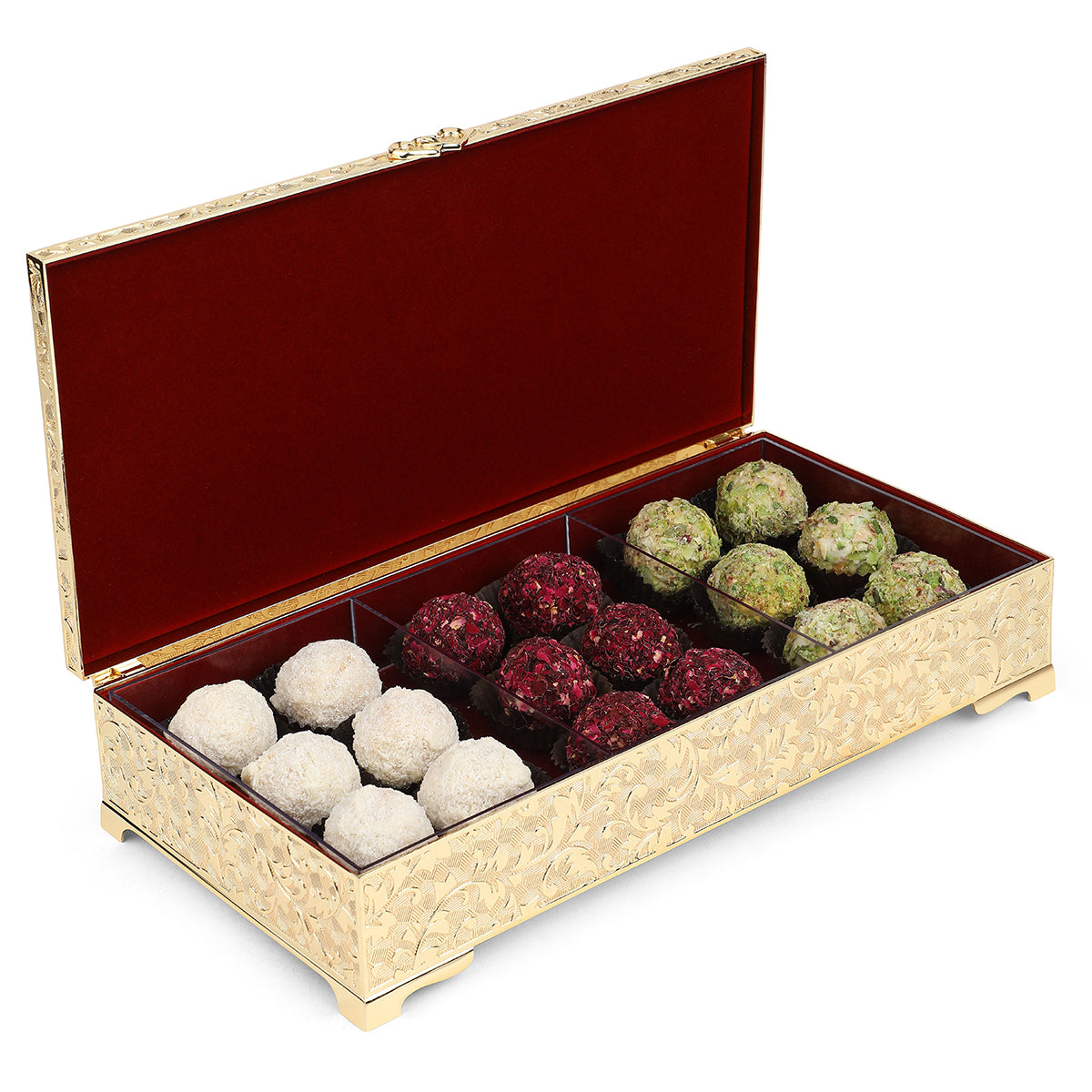 3 in 1 Golden Dry Fruit Box