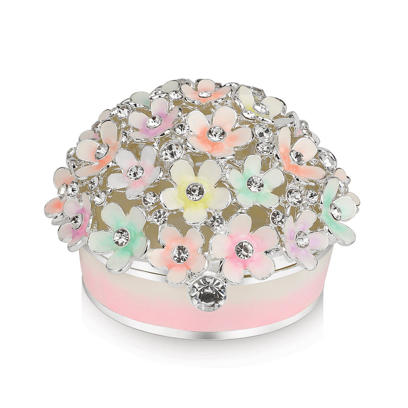 Flower Jewellery Box Colored