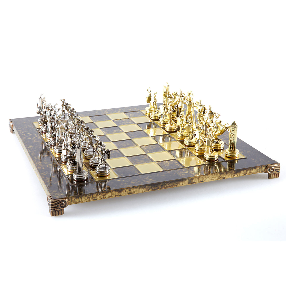 GREEK Chess Brown