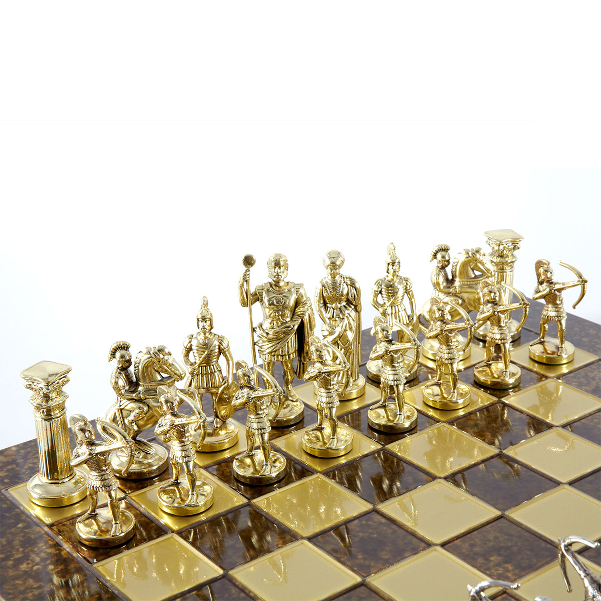 ARCHERS (44 X 44) Chess Brown