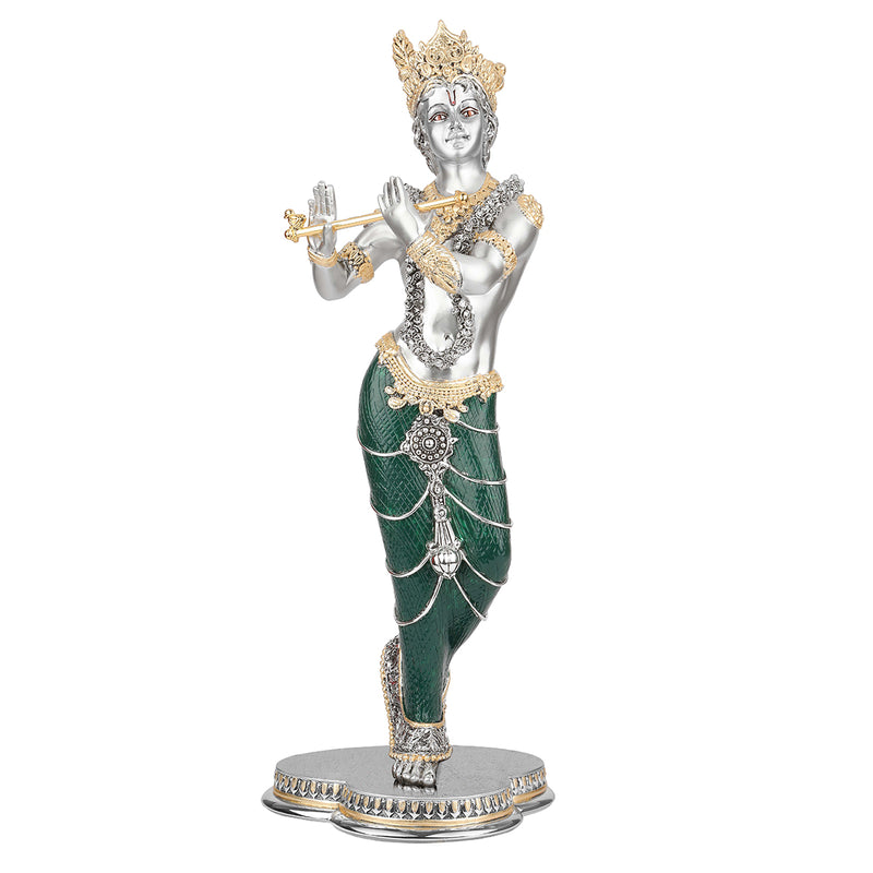 Standing Krishna (h-48.5 cm) Green
