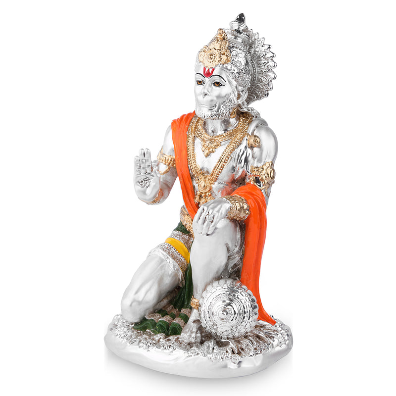 Aashirwad Hanuman Ji- Silver