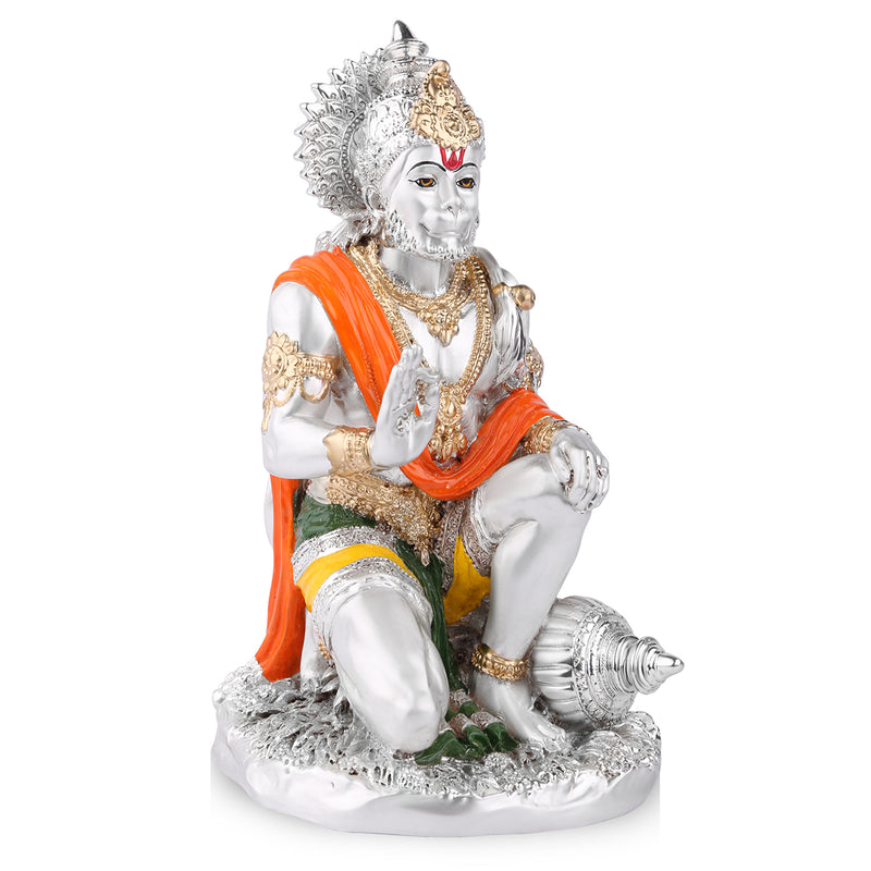 Aashirwad Hanuman Ji- Silver