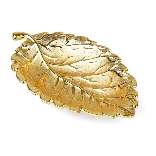 Leaf Platter Gold