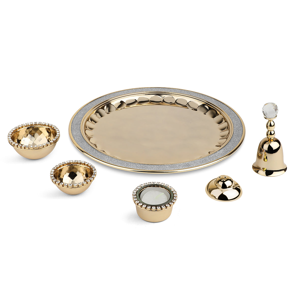 Puja Thal Gold